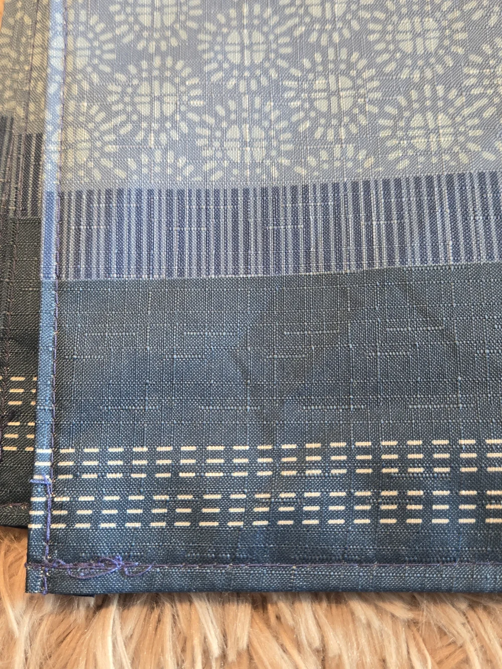 Better Homes & Gardens Blue Patterned Placemats (set of 4)